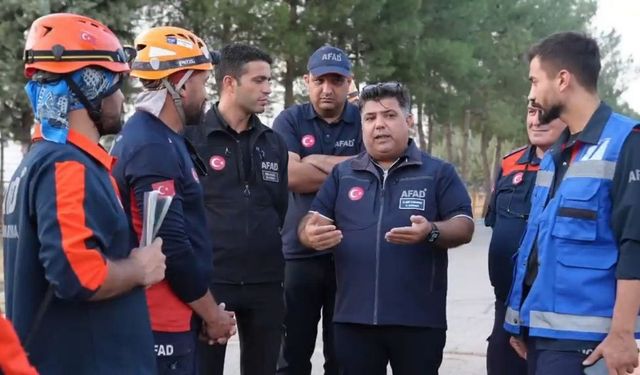 Kahramanmaraş AFAD ekibi 36 saatlik zorlu sınavı geçti