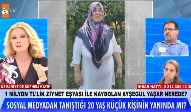 Kahramanmaraş Bağlantılı Ayşegül Yaşar Kaybında 1 Milyonluk İddia