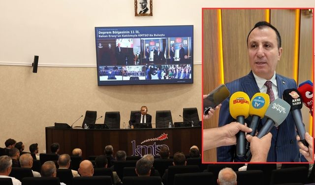 Kahramanmaraş KMTSO’da seçim öncesi son toplantı gerçekleştirildi