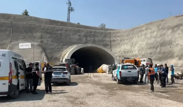 Kahramanmaraş'ın komşu ilinde tünel inşaatında iş kazası: 1 ölü, 3 yaralı