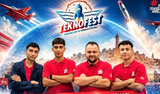 Kahramanmaraşlı öğrenciler TEKNOFEST’te Türkiye ikincisi oldu