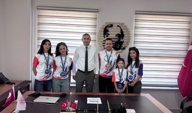 Kahramanmaraşlı sporcular madalyalarla döndü