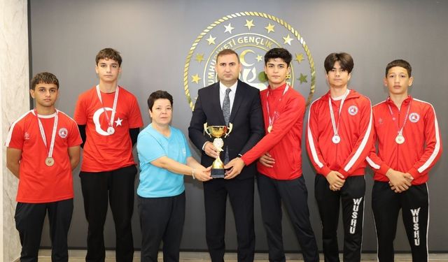 Kahramanmaraşlı wushu sporcuları şampiyon oldu!
