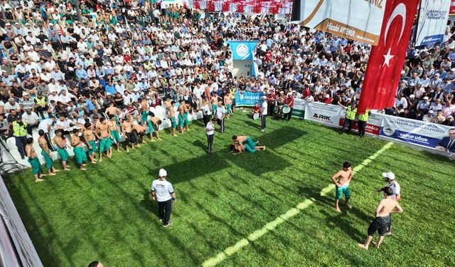 Kahramanmaraş’ta 30. Bertiz Boyalı Güreş Festivali başladı
