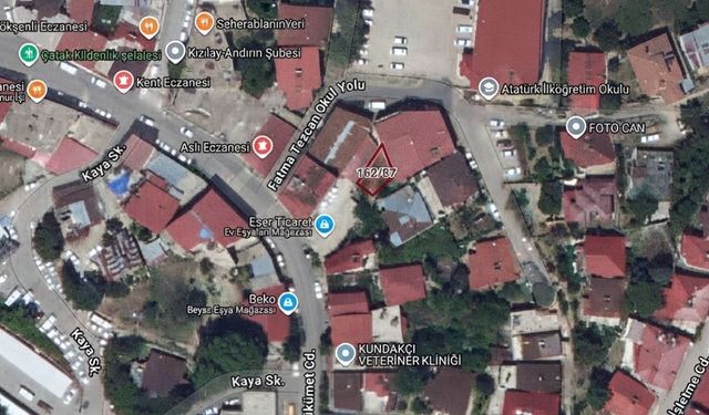 Kahramanmaraş'ta 544 bin TL değerindeki hisseli arsa açık artırmada!