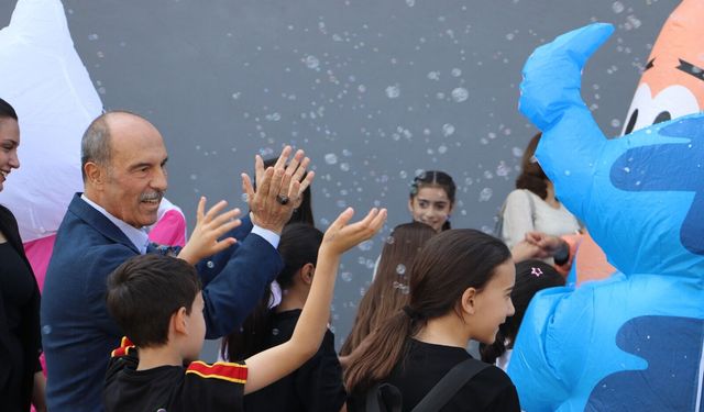 Kahramanmaraş’ta çocuklar Çabasan Şenliği’nde doyasıya eğlendi