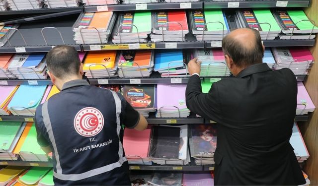 Kahramanmaraş'ta kırtasiye denetiminde 21 firmaya ceza
