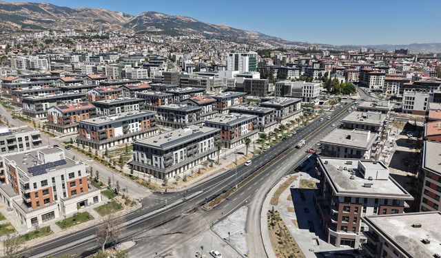 Kahramanmaraş'ta Kuddusi Baba Bulvarı yenilendi