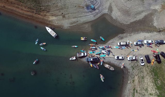 Kahramanmaraş’ta kürekler Ali Kayası için çekildi