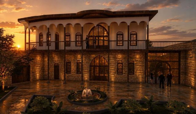 Kahramanmaraş'ta tarihi Çiftaslan Konağı 32 milyon TL'ye restore ediliyor