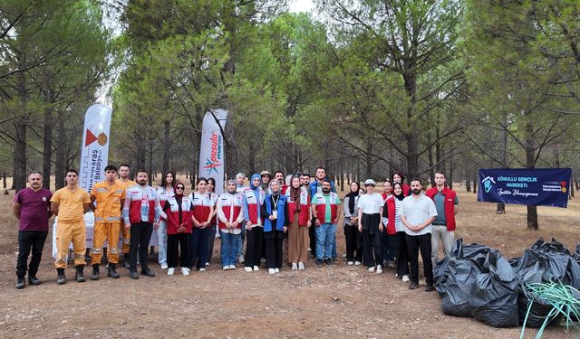 Kahramanmaraş’ta Kapıçam Tabiat Parkı için gönüllüler seferber oldu