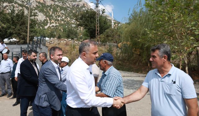 Kertmen’de er meydanı hazırlığı: Başkan Toptaş güreş sahasını inceledi