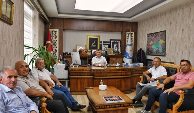 Kahramanmaraş’ta muhtarlardan KASKİ’ye ziyaret
