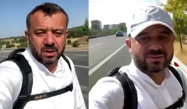Kahramanmaraş’tan yürüyerek ve otostop çekerek umreye gidiyor