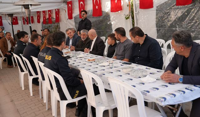 Emniyet Müdürü Yüksek'ten Şehit Polisin Ailesine Ziyaret