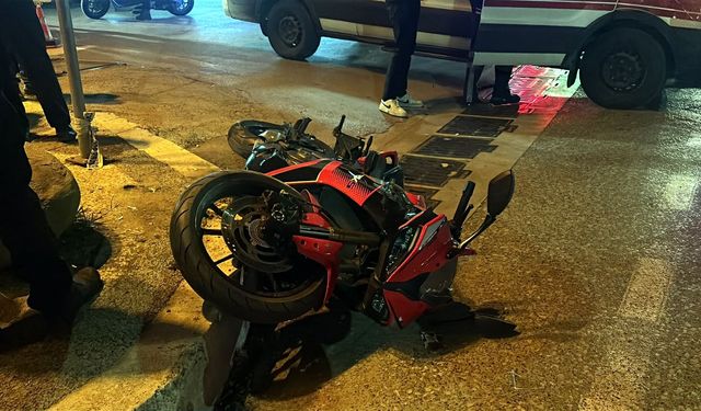 Edirne'de Motosiklet Kazasında Bir Sürücü Yaralandı