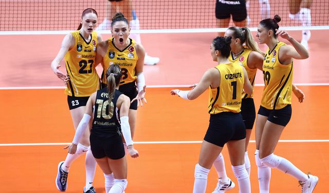 VakıfBank - Eczacıbaşı Peron İstanbul: 3-2