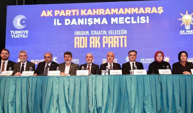 AK Parti Kahramanmaraş teşkilatı 5 Ekim’de buluşuyor