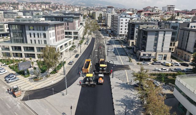 Kahramanmaraş’ta Hükümet Bulvarı baştan aşağı yenileniyor