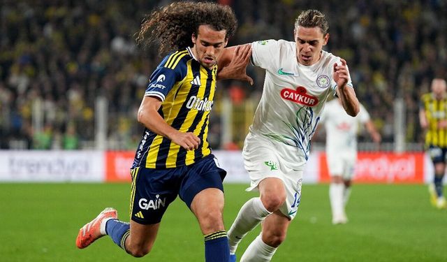 Çaykur Rizespor-Fenerbahçe maçı saat kaçta? İşte maç detayları