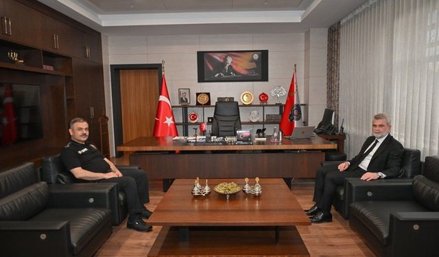 Kahramanmaraş Emniyet Müdürü Beyti Kalaycı’ya peş peşe ziyaretler