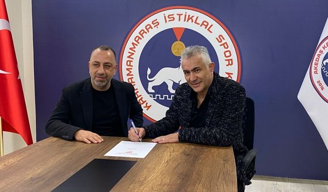 Kahramanmaraş İstiklalspor'da Mehmet Altıparmak dönemi resmen başladı! İmzalar atıldı