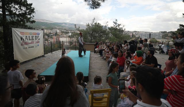 Kahramanmaraş Kalesi’nde minikler için özel etkinlik