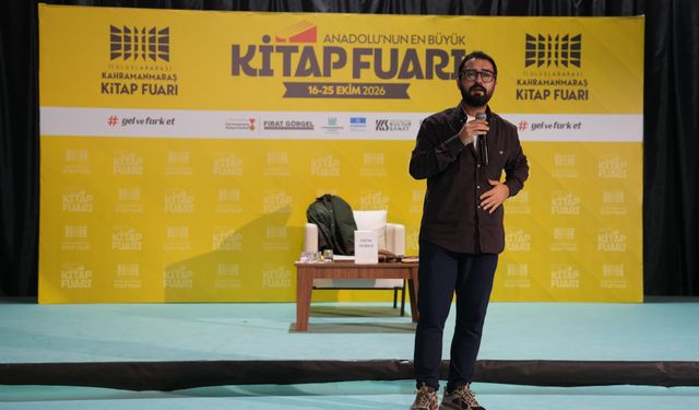 Kahramanmaraş Kitap Fuarı’nda Fatih Duman’dan Gençlere Hayat Dersi