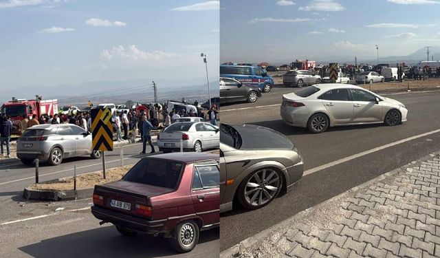 Kahramanmaraş milletvekili ve il başkanının konvoyunda kaza: 1 ölü, 4 yaralı