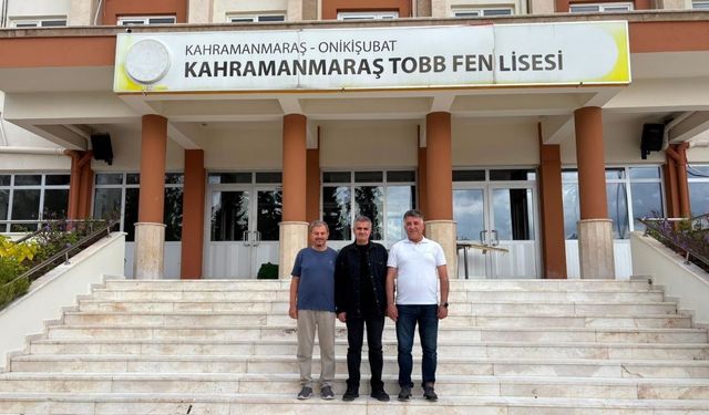 Kahramanmaraş TOBB Fen Lisesinde güçlendirme çalışmaları tamamlandı
