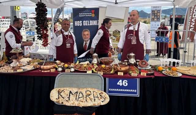 Kahramanmaraş’ın Tescilli Lezzetleri Gastro Afyon’da Büyük İlgi Gördü