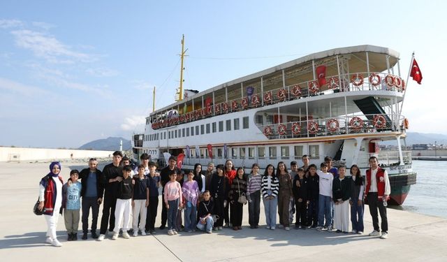 Kahramanmaraşlı çocuklar Ordu'da ağırlandı!