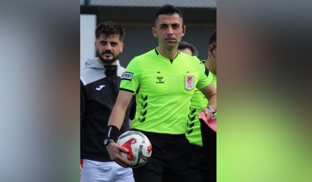 Kahramanmaraşlı hakem Burak Kamalak'a Bodrum FK – Ümraniyespor maçında görev