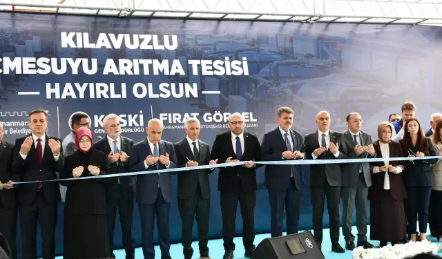Kahramanmaraş’ta 175 milyon TL’lik içmesuyu tesisi hizmete açıldı