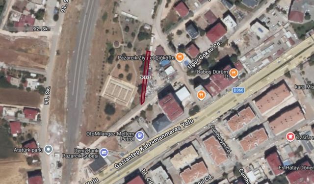Kahramanmaraş’ta 301 metrekarelik arsa 1 milyon 506 bin TL’ye icradan satışa çıktı
