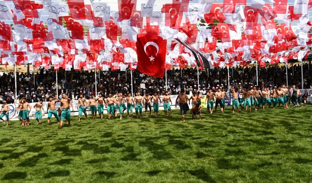 Kahramanmaraş'ta 485 pehlivan er meydanına çıktı!