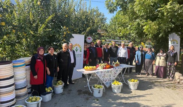 Kahramanmaraş’ta Ayva Hasadı İçin Üreticilere Ekipman Dağıtıldı