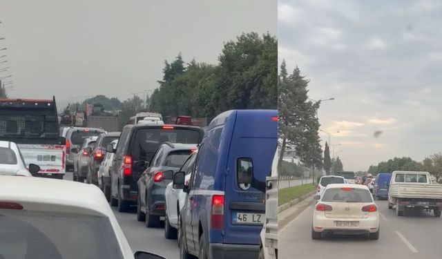 Kahramanmaraş’ta Sabah Trafiği: Havaalanı Kavşağı’nda Kuyruk