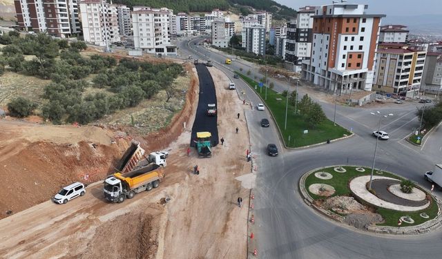 Kahramanmaraş'ta Tömek Kavşağı genişletiliyor! Asfalt çalışmaları başladı