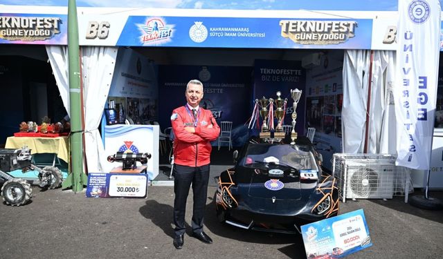 KSÜ, TEKNOFEST Güneydoğu’da Kahramanmaraş’ı temsil etti