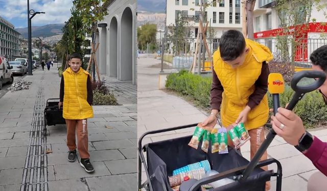 Okuldan Çıkıp Kahve Satıyor! Kahramanmaraşlı Osman’ın Tek Bir Hayali Var