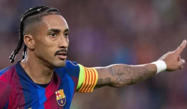 Galatasaray maçı öncesi Barcelona’ya Raphinha şoku