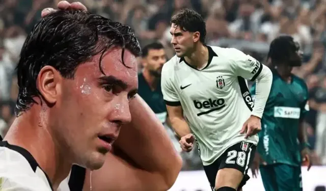 Vlahovic Hoffenheim-Beşiktaş Maçında Sakat mı, Cezalı mı  Neden Yok?
