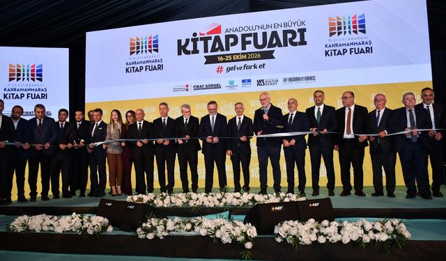 Kahramanmaraş’ta 11. Uluslararası Kitap Fuarı kapılarını açtı