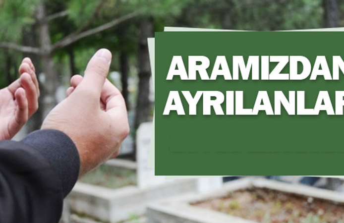 Kahramanmaraş'ta bugün vefat edenler 31 Ocak 2024 Cenaze İlanları!