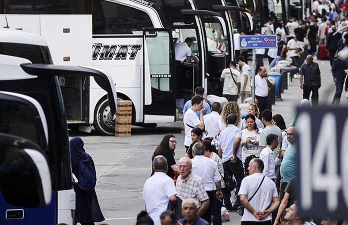 Ramazan Bayramı tatilinde 3,5 milyon kişinin otobüslerle seyahat etmesi bekleniyor