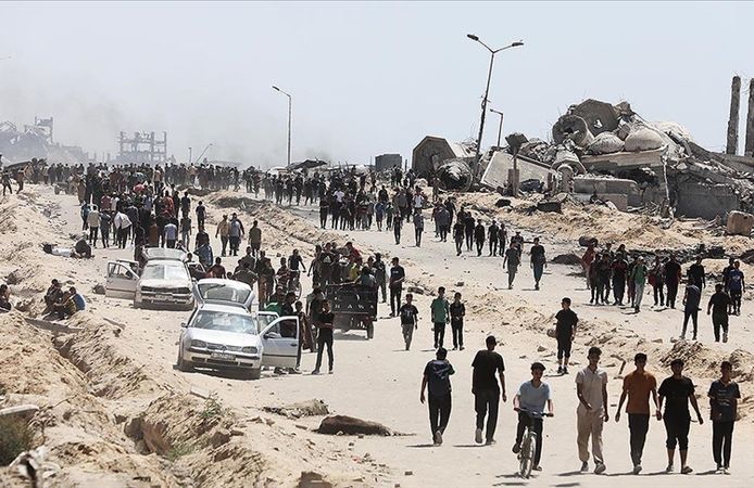 İsrail'in Gazze'deki saldırılarında 32’si yardım bekleyenler olmak üzere 58 Filistinli hayatını kaybetti