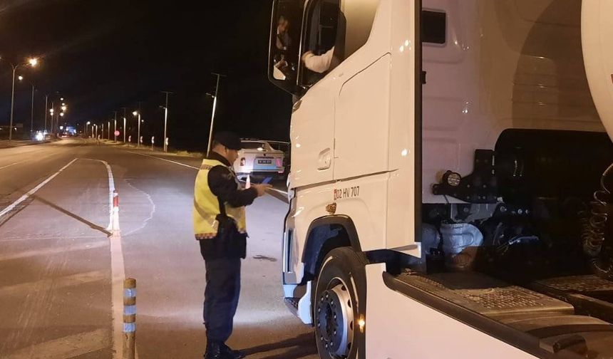 Kahramanmaraş’ta 278 araç trafikten men edildi 