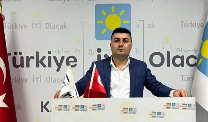İyi Parti Onikişubat İlçe Başkanı Akkurt'tan Yılbaşı Mesajı