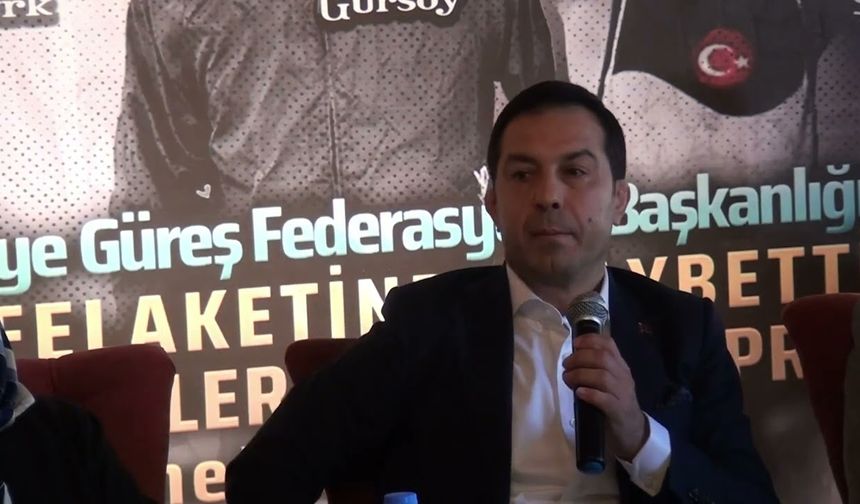 Güreş Federasyonu, Deprem Şehitlerini Unutmadı